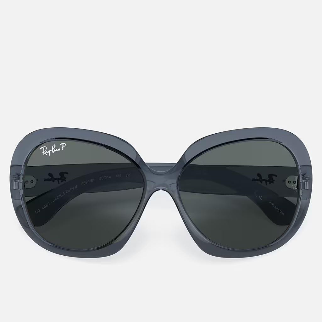 Kính Ray-Ban Jackie Ohh Ii Transparent Xanh Dương Xám