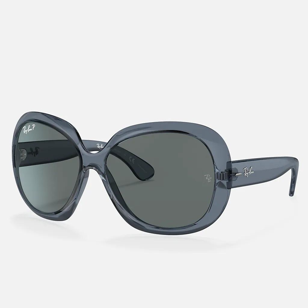 Kính Ray-Ban Jackie Ohh Ii Transparent Xanh Dương Xám