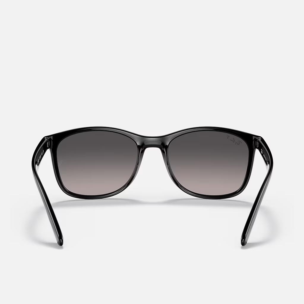 Kính Ray-Ban Rb4374 Polarized Đen Nhám Xám