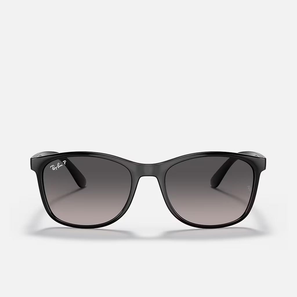 Kính Ray-Ban Rb4374 Polarized Đen Nhám Xám