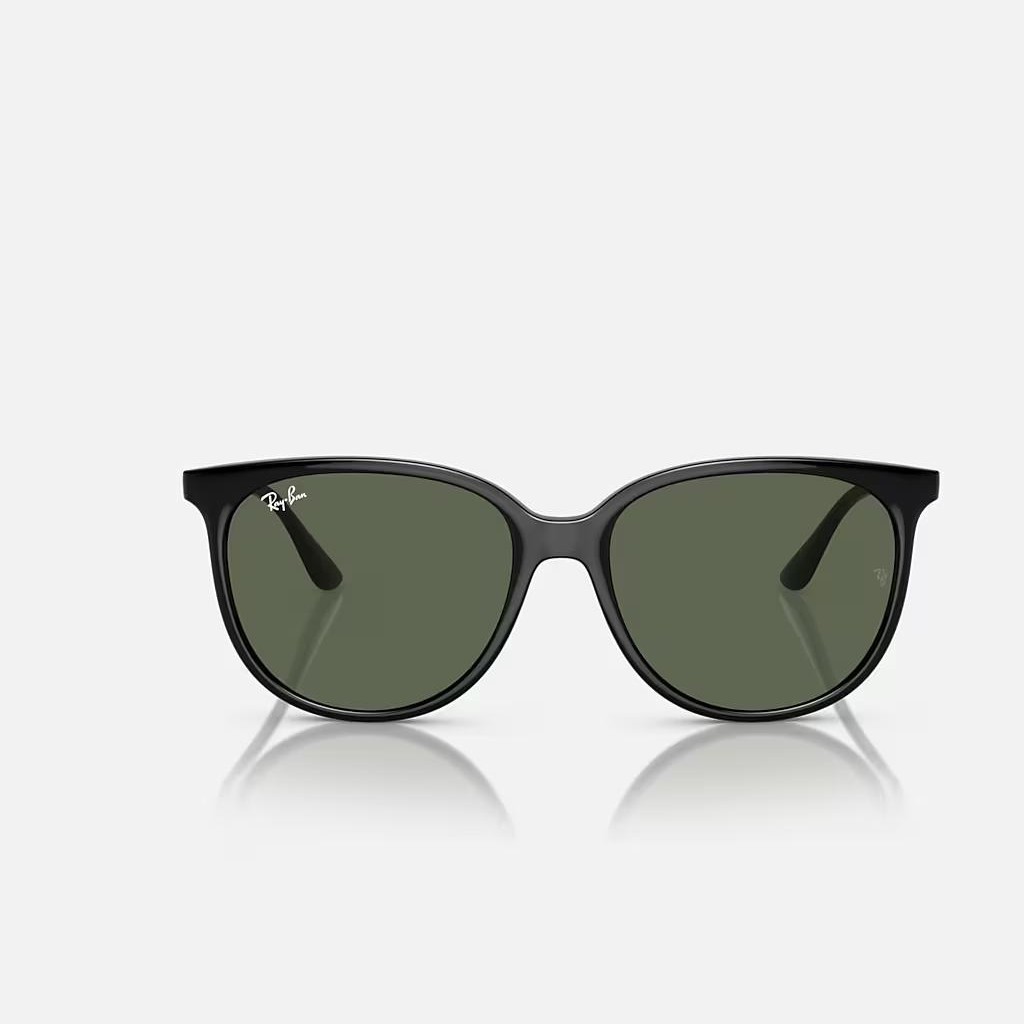 Kính Ray-Ban Rb4378 Đen Xanh Lá Đậm