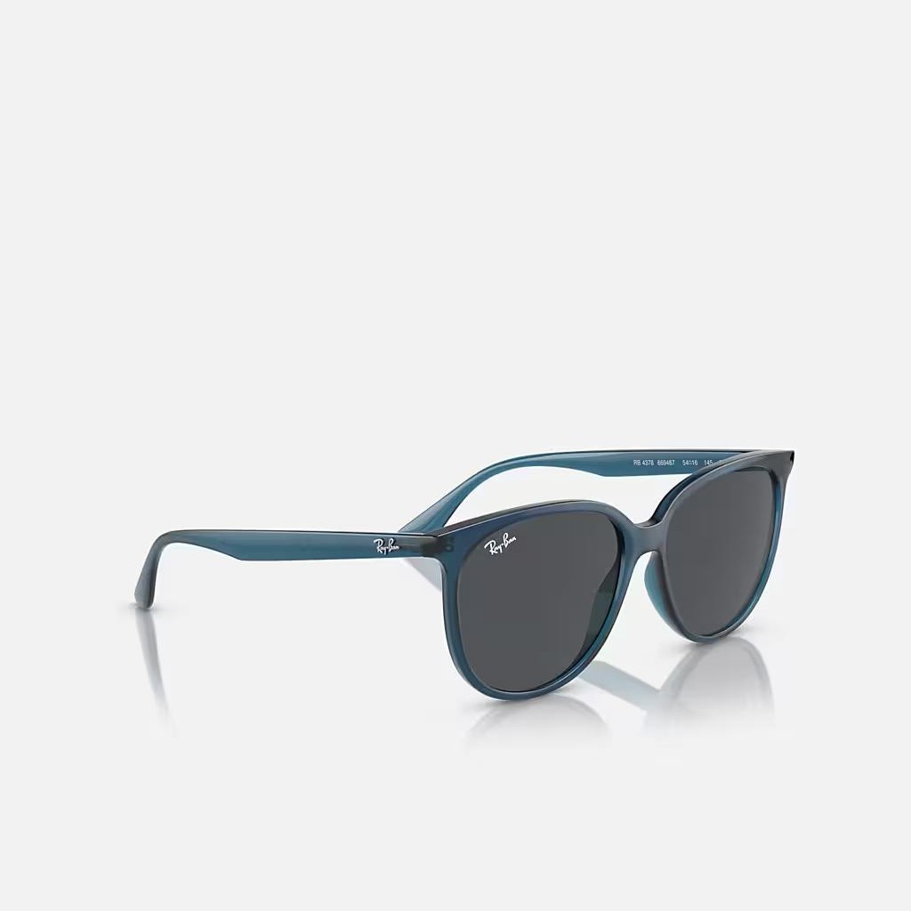 Kính Ray-Ban Rb4378 Xanh Dương Xám Đậm