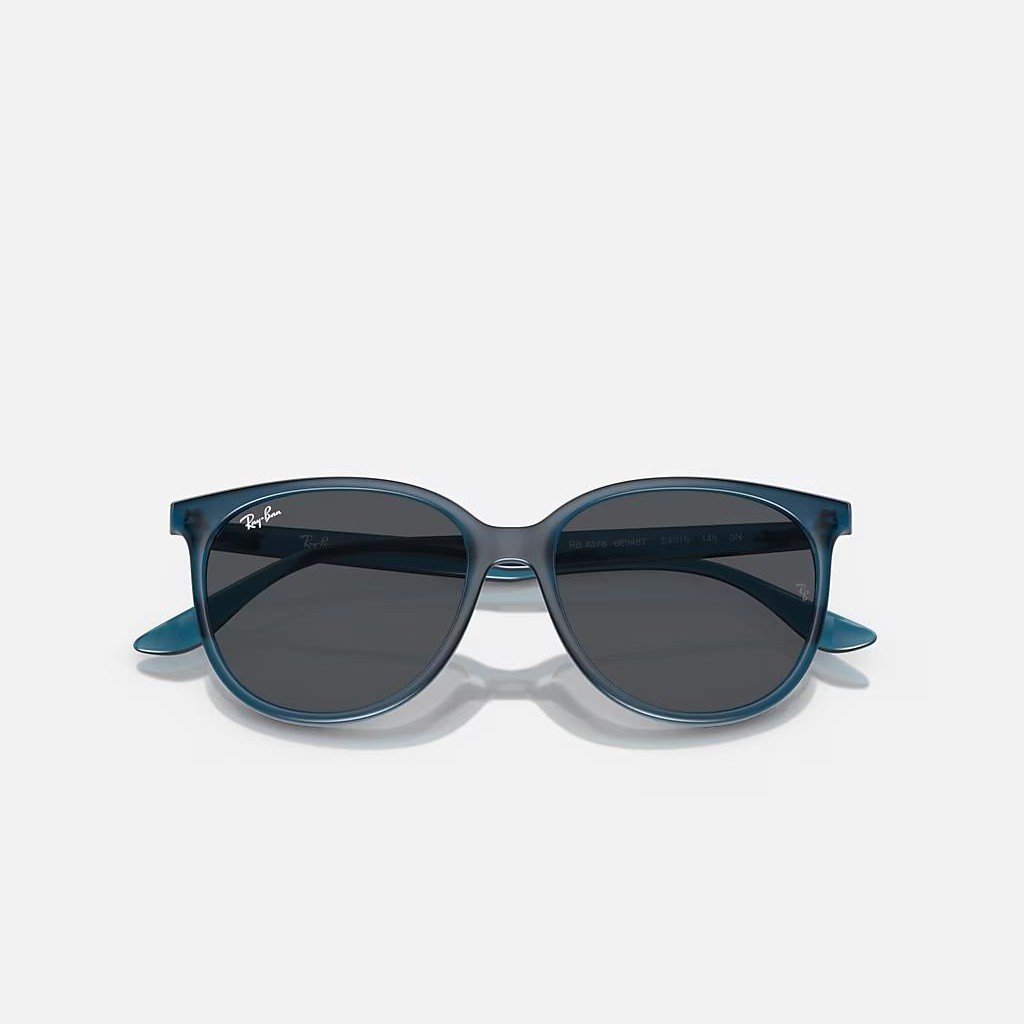 Kính Ray-Ban Rb4378 Xanh Dương Xám Đậm