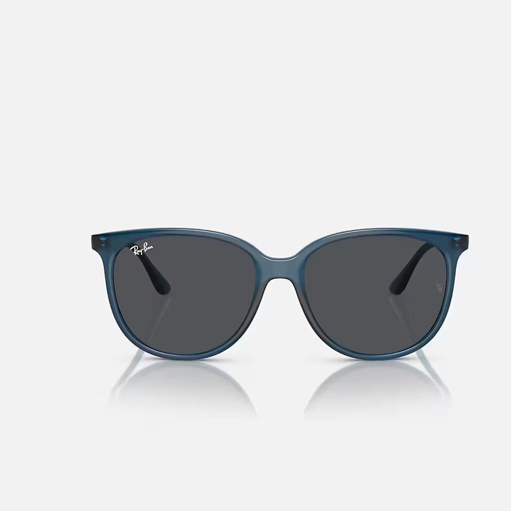 Kính Ray-Ban Rb4378 Xanh Dương Xám Đậm