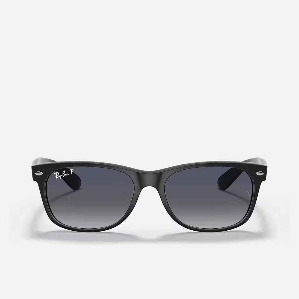 Kính Ray-Ban New Wayfarer Classic Polarized Đen Nhám Xanh Lá