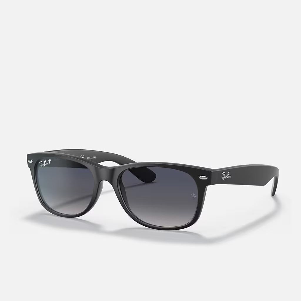 Kính Ray-Ban New Wayfarer Classic Polarized Đen Nhám Xanh Lá