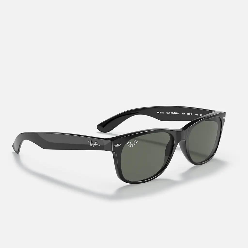 Kính Ray-Ban New Wayfarer Classic Đen Xanh Lá