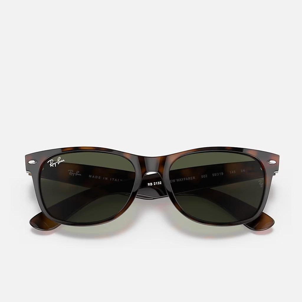 Kính Ray-Ban New Wayfarer Classic Nâu Xanh Lá