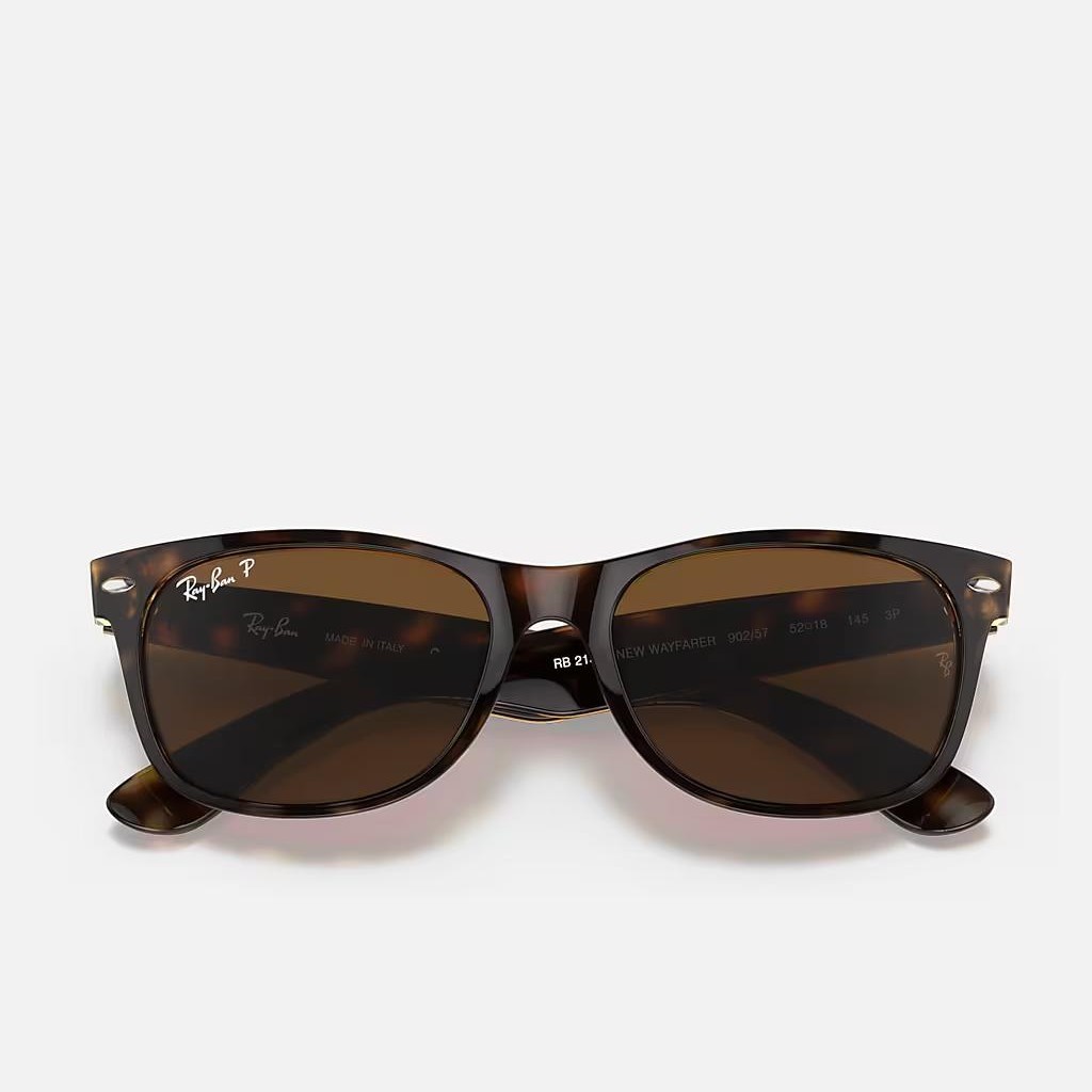 Kính Ray-Ban New Wayfarer Classic Polarized Nâu