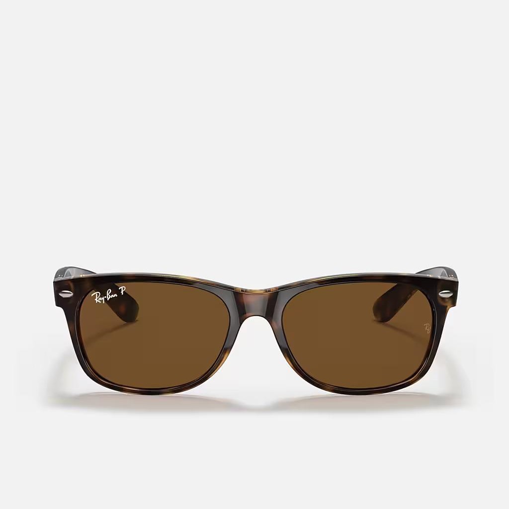 Kính Ray-Ban New Wayfarer Classic Polarized Nâu