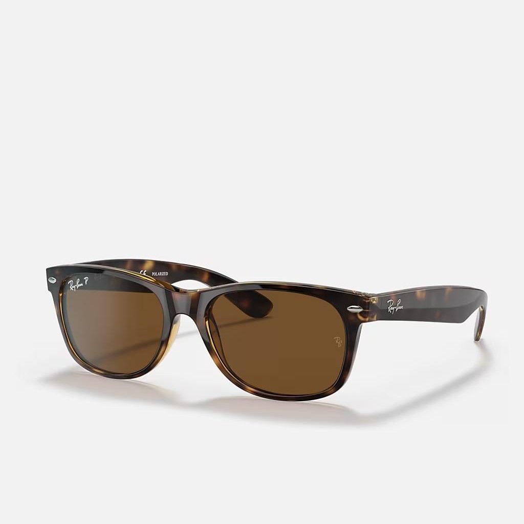 Kính Ray-Ban New Wayfarer Classic Polarized Nâu