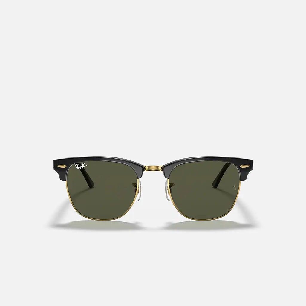 Kính Ray-Ban Clubmaster Classic Đen Vàng Xanh Lá