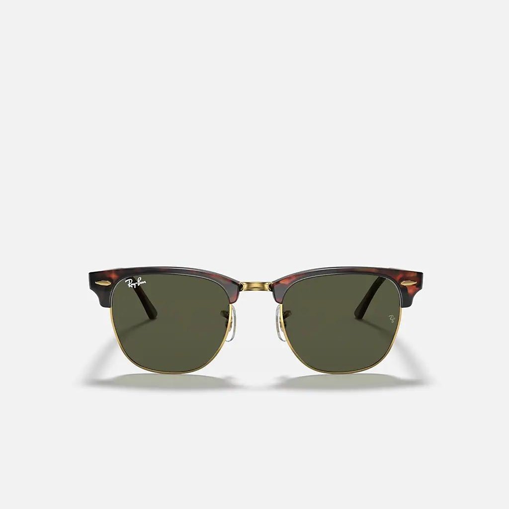 Kính Ray-Ban Clubmaster Classic Vàng Nâu Xanh Lá