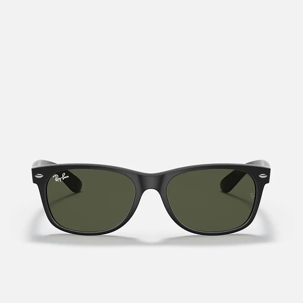 Kính Ray-Ban New Wayfarer Classic Đen Nhám Xanh Lá