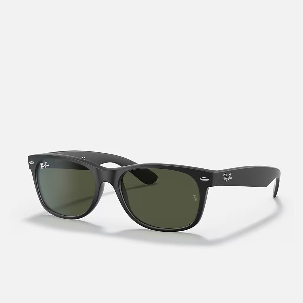 Kính Ray-Ban New Wayfarer Classic Đen Nhám Xanh Lá