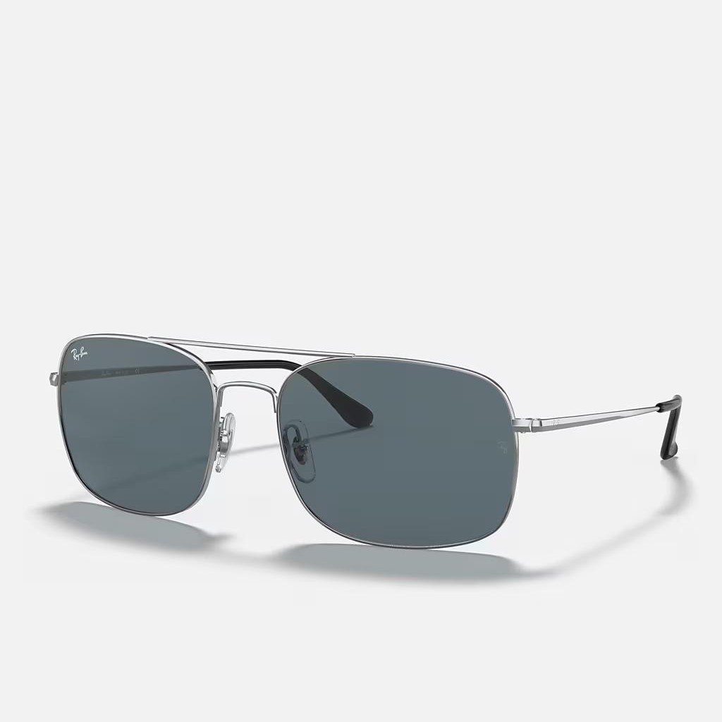 Kính Ray-Ban Rb3611 Bạc Xanh Dương