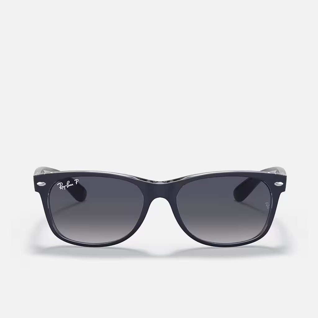 Kính Ray-Ban New Wayfarer Classic Polarized Xanh Dương Nhám