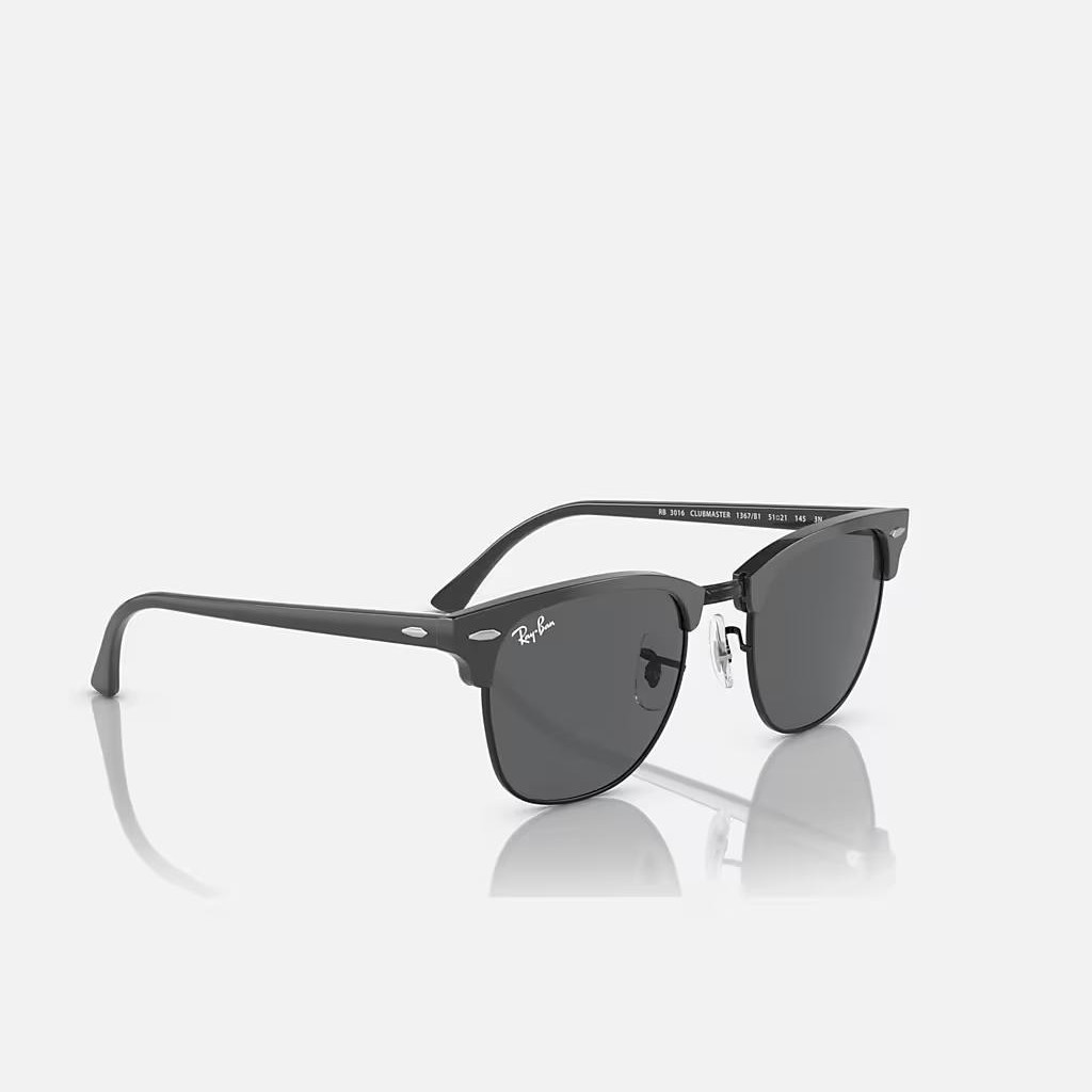 Kính Ray-Ban Clubmaster Classic Đen Xám Đậm