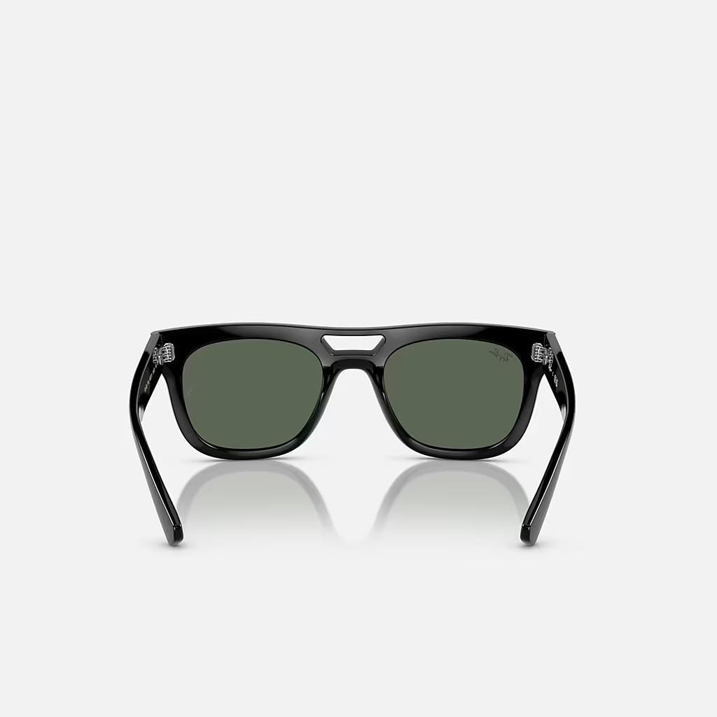 Kính Ray-Ban Phil Bio-Based Đen Xanh Lá