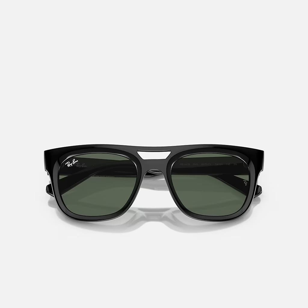 Kính Ray-Ban Phil Bio-Based Đen Xanh Lá