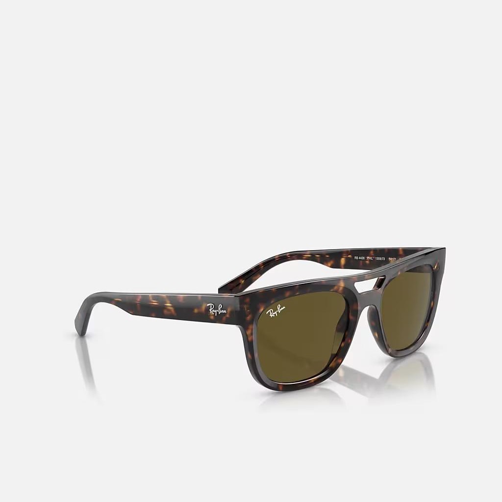 Kính Ray-Ban Phil Bio-Based Nâu