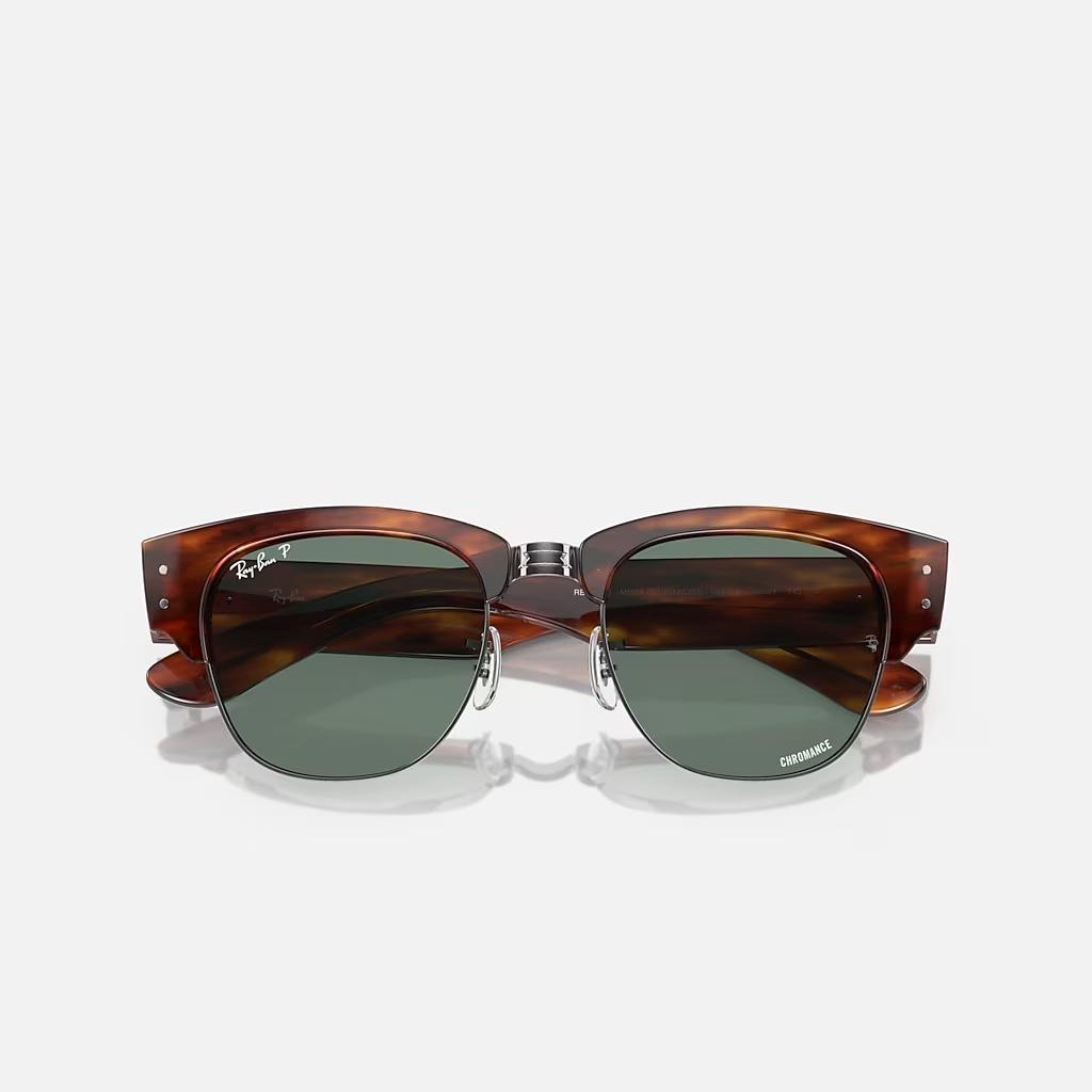 Kính Ray-Ban Mega Clubmaster Holiday Limited Nâu Xanh Lá