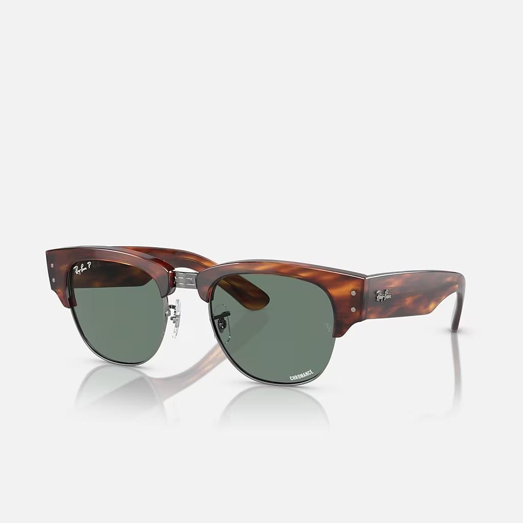 Kính Ray-Ban Mega Clubmaster Holiday Limited Nâu Xanh Lá