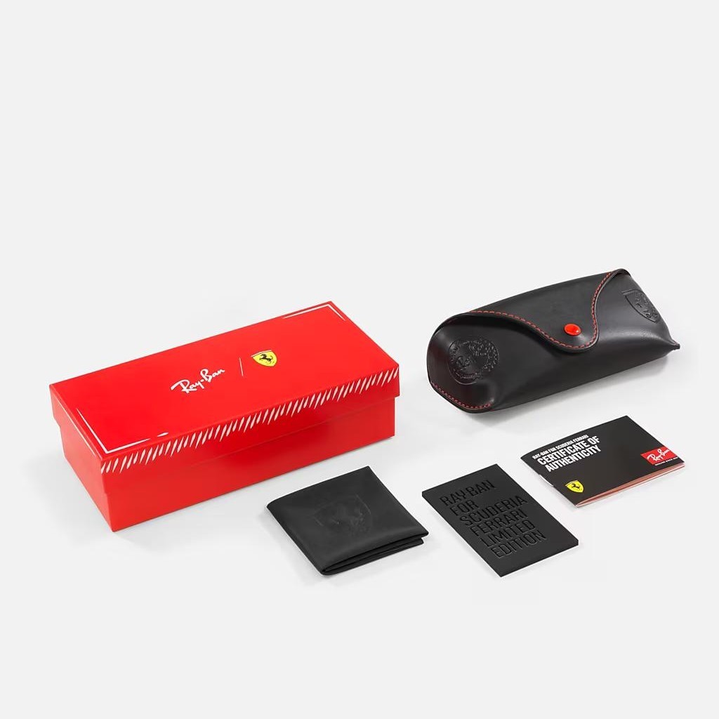 Kính Ray-Ban Scuderia Ferrari Las Vegas Ltd | Rb8331M Xám Đậm