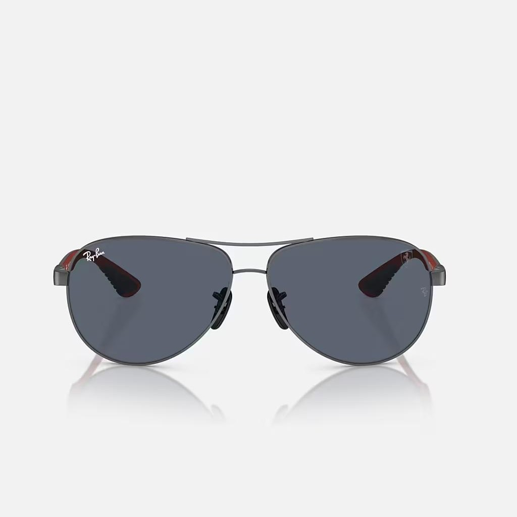 Kính Ray-Ban Scuderia Ferrari Las Vegas Ltd | Rb8331M Xám Đậm