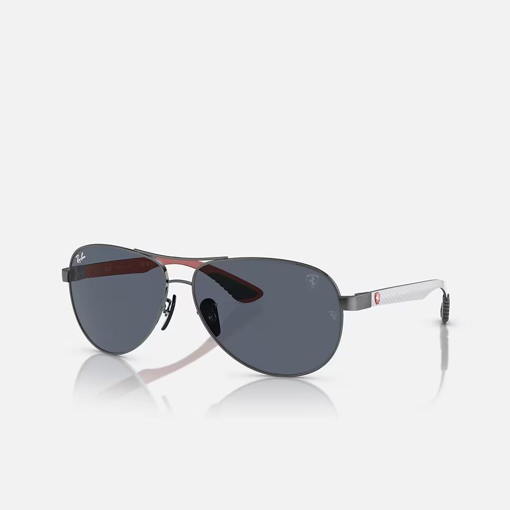 Kính Ray-Ban Scuderia Ferrari Las Vegas Ltd | Rb8331M Xám Đậm