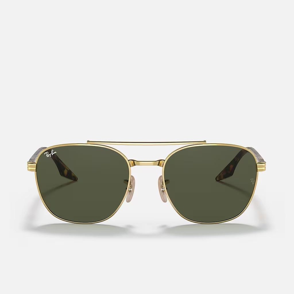 Kính Ray-Ban Rb3688 Vàng Xanh Lá