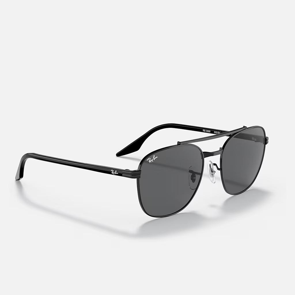 Kính Ray-Ban Rb3688 Đen Xám Đậm