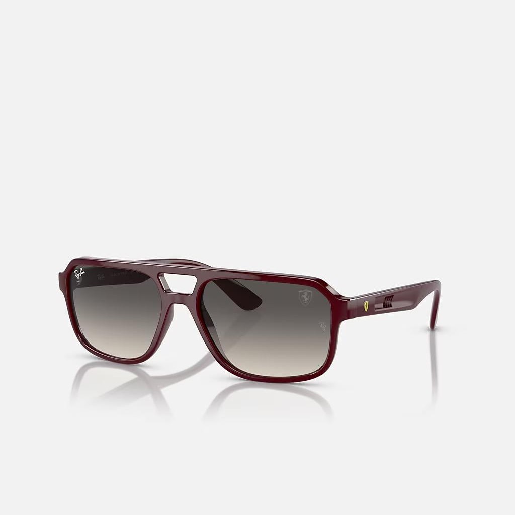 Kính Ray-Ban Rb4414M Scuderia Ferrari Collection Đỏ Đậm Xám