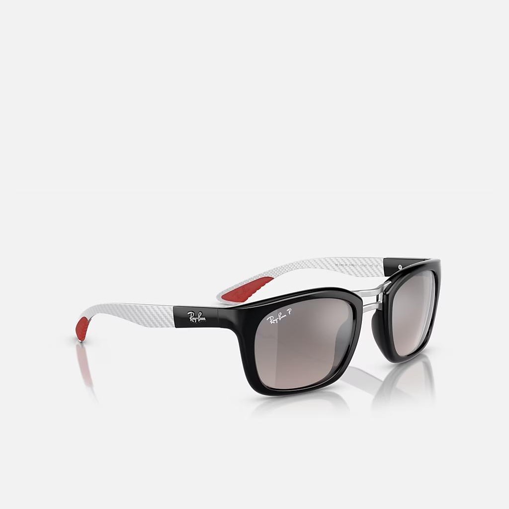 Kính Ray-Ban Rb8362M Scuderia Ferrari Collection Polarized Đen Xám