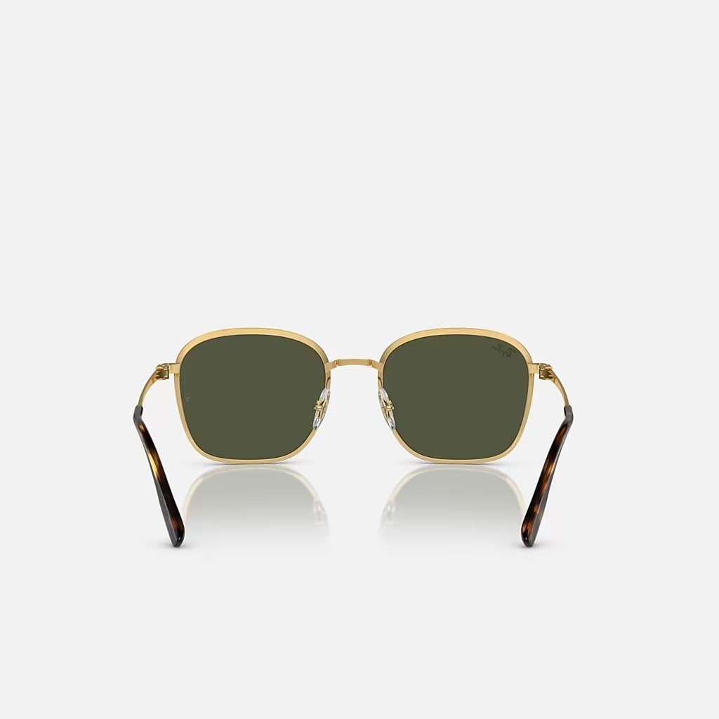 Kính Ray-Ban Rb3720 Vàng Xanh Lá