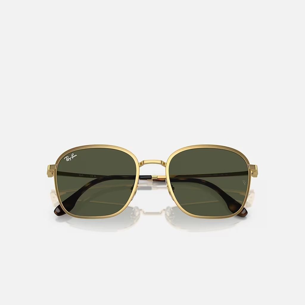 Kính Ray-Ban Rb3720 Vàng Xanh Lá