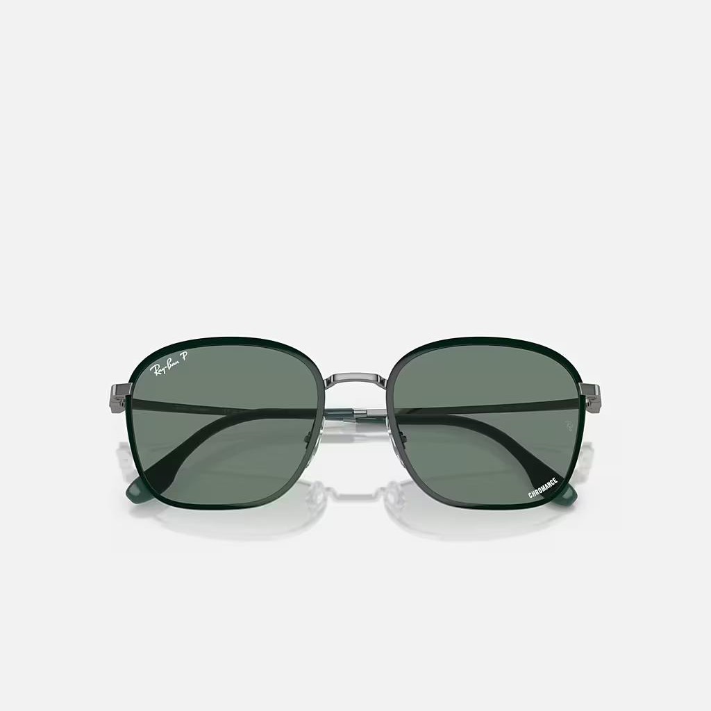 Kính Ray-Ban Rb3720 Polarized Xanh Lá Xám