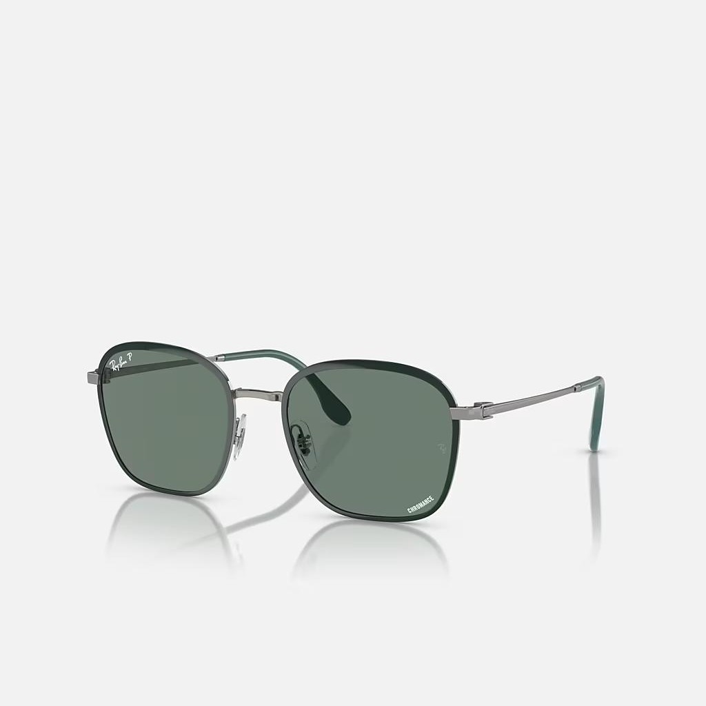 Kính Ray-Ban Rb3720 Polarized Xanh Lá Xám