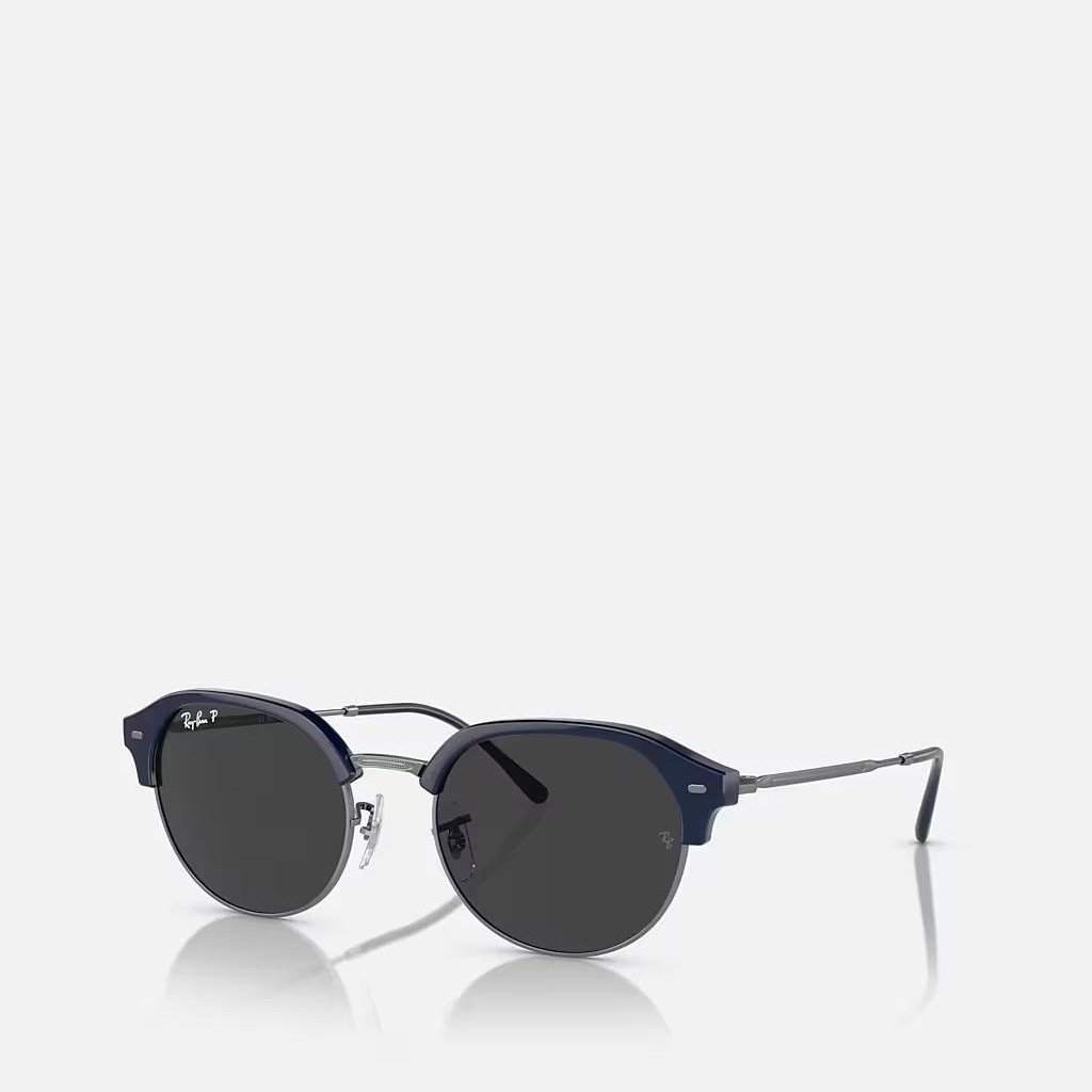 Kính Ray-Ban Rb4429 Polarized Xanh Dương Xám Đen