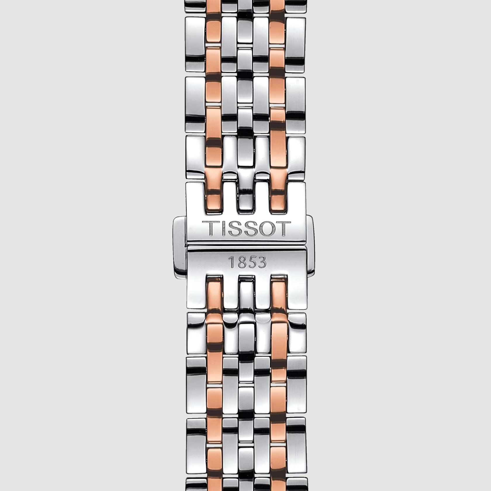 Đồng Hồ Tissot Le Locle Powermatic 80 Nam Hồng Bạc