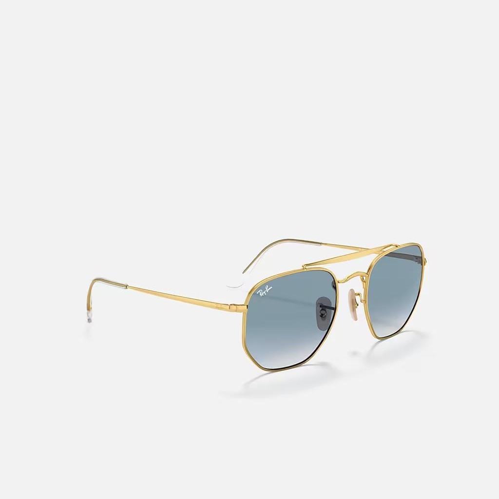 Kính Ray-Ban Marshal Vàng Xanh Dương Sáng