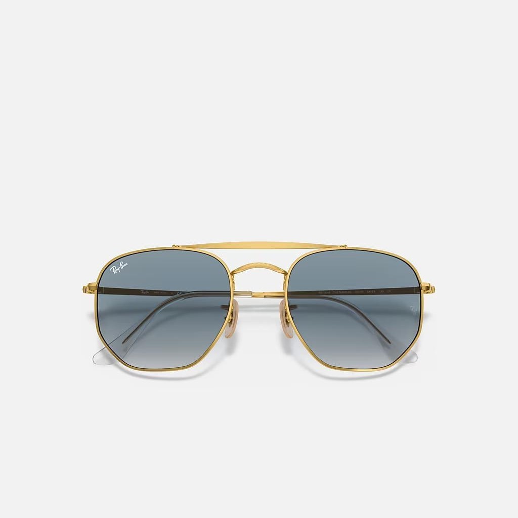 Kính Ray-Ban Marshal Vàng Xanh Dương Sáng