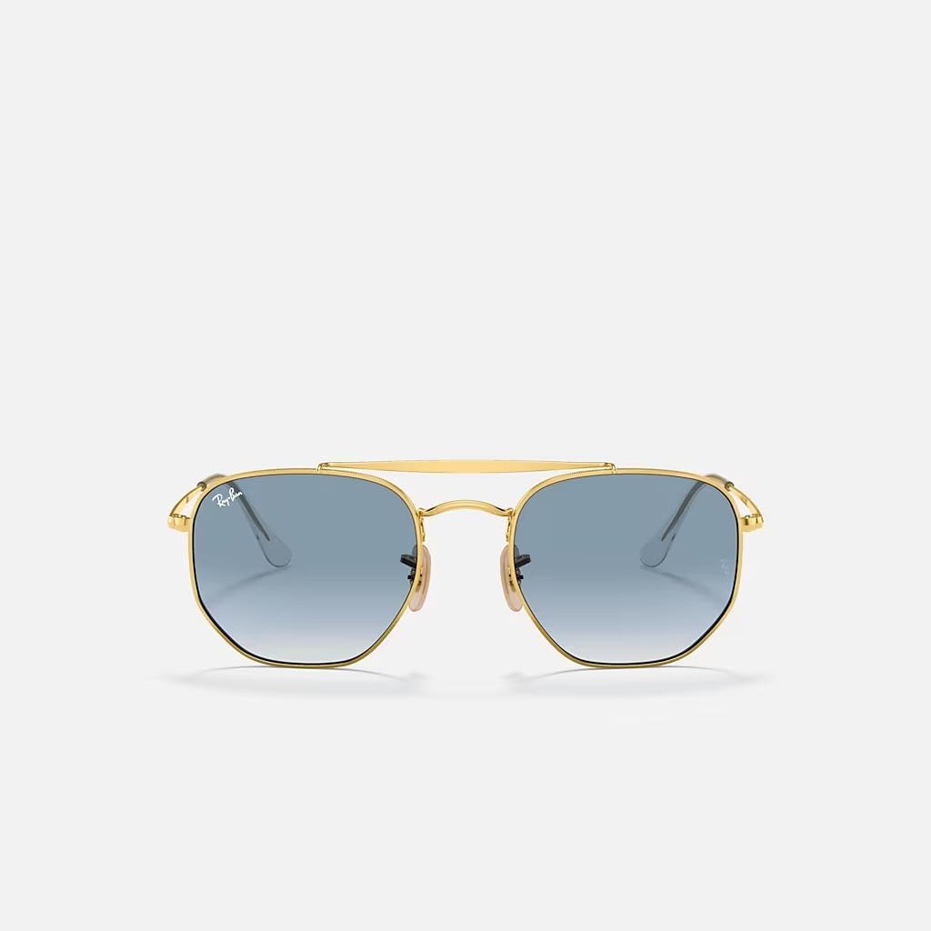 Kính Ray-Ban Marshal Vàng Xanh Dương Sáng