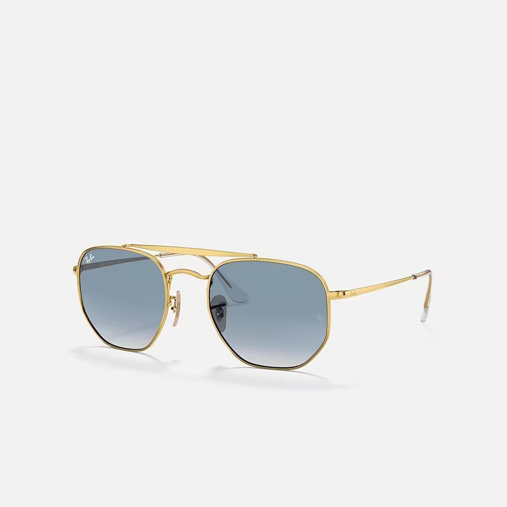 Kính Ray-Ban Marshal Vàng Xanh Dương Sáng