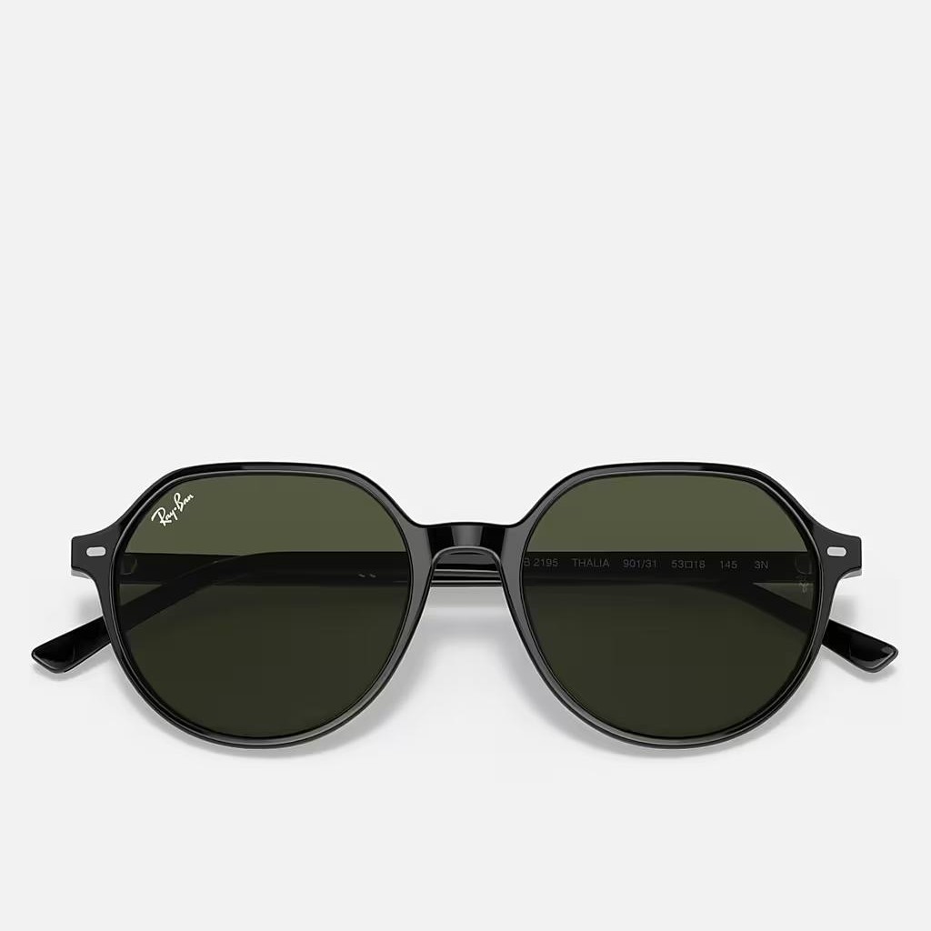 Kính Ray-Ban Thalia Đen Xanh Lá