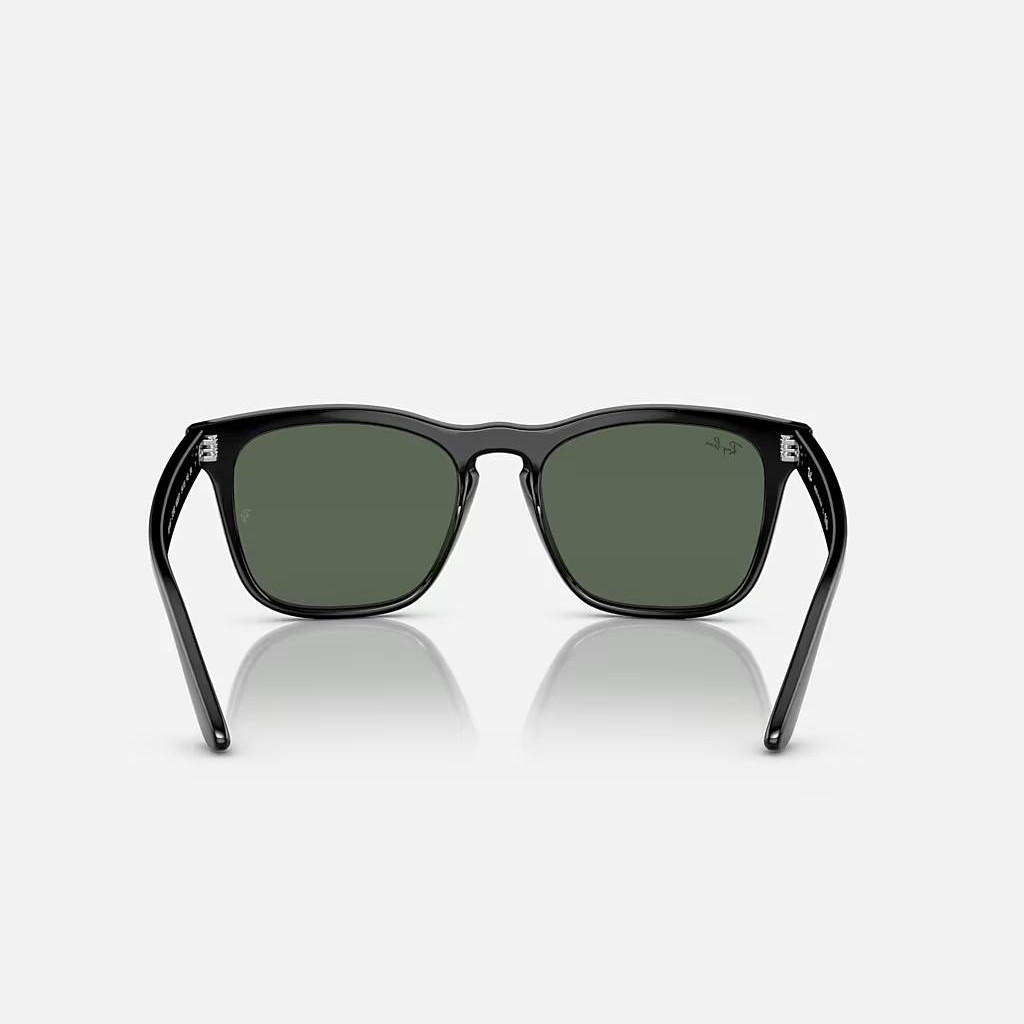 Kính Ray-Ban Steve Đen Xanh Lá