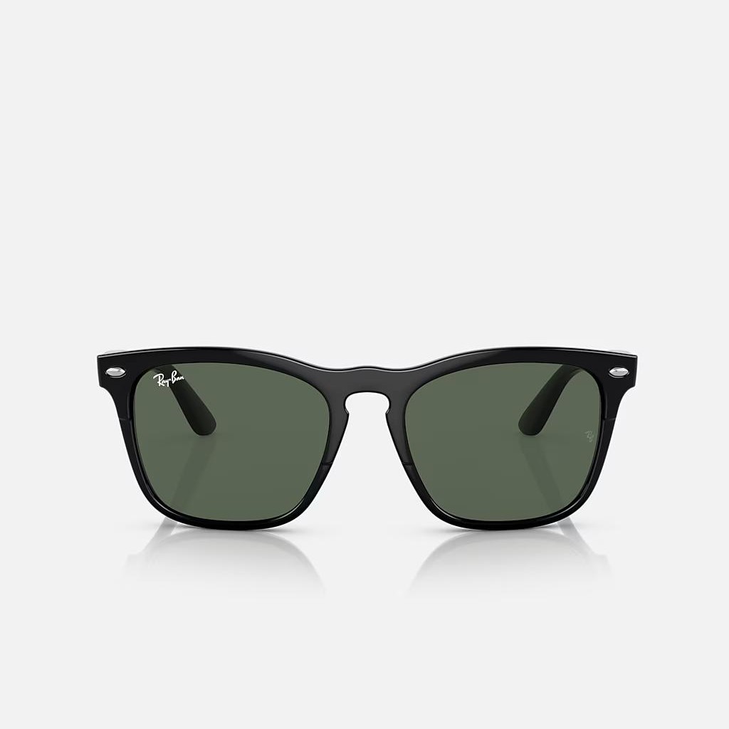 Kính Ray-Ban Steve Đen Xanh Lá