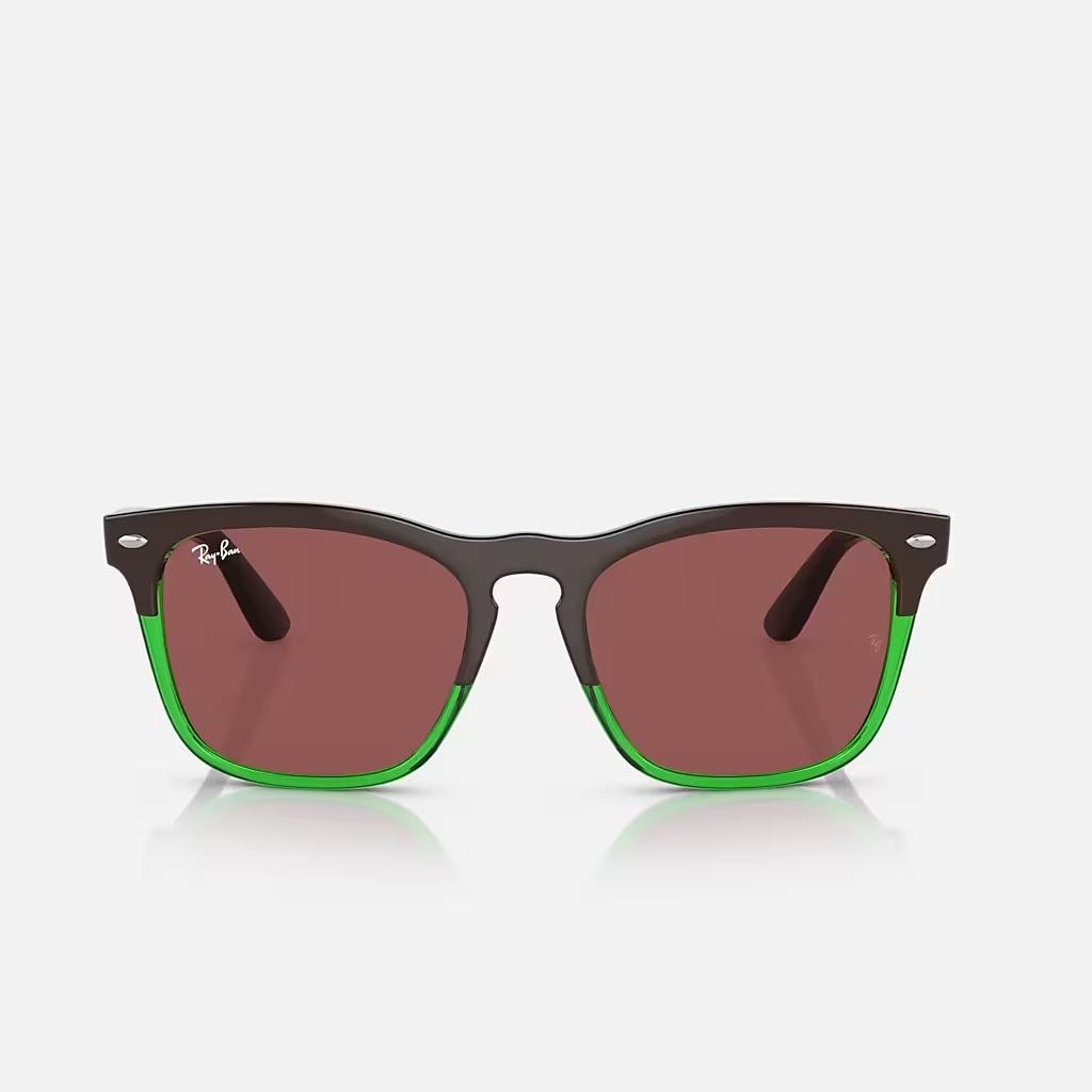 Kính Ray-Ban Steve Nâu Xanh Lá Tím