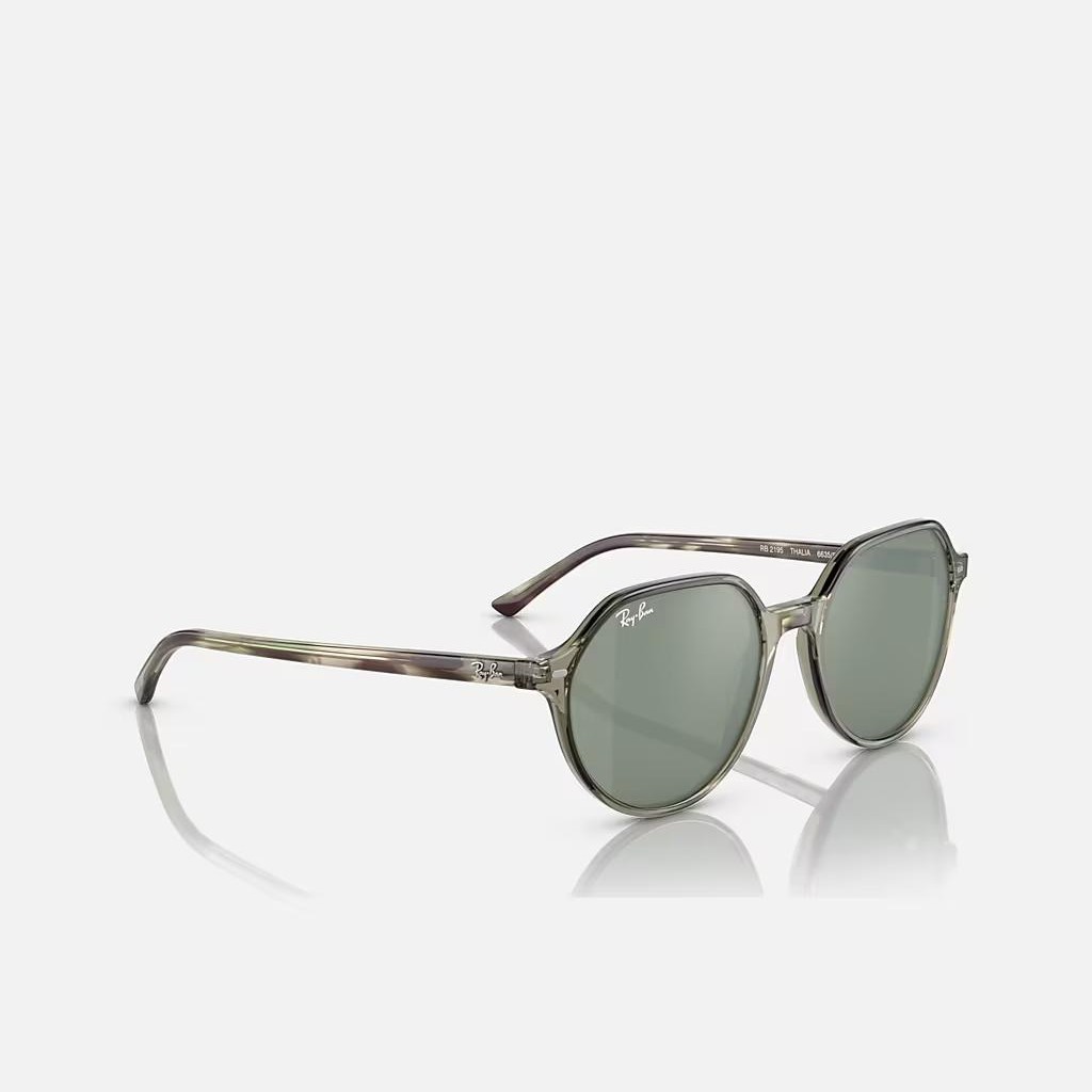 Kính Ray-Ban Thalia Xanh Lá Bạc