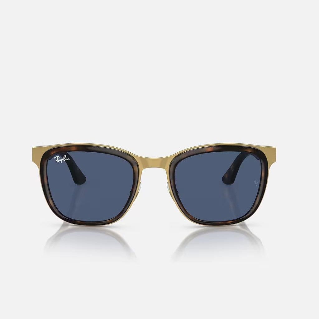 Kính Ray-Ban Clyde Vàng Nâu Xanh Dương